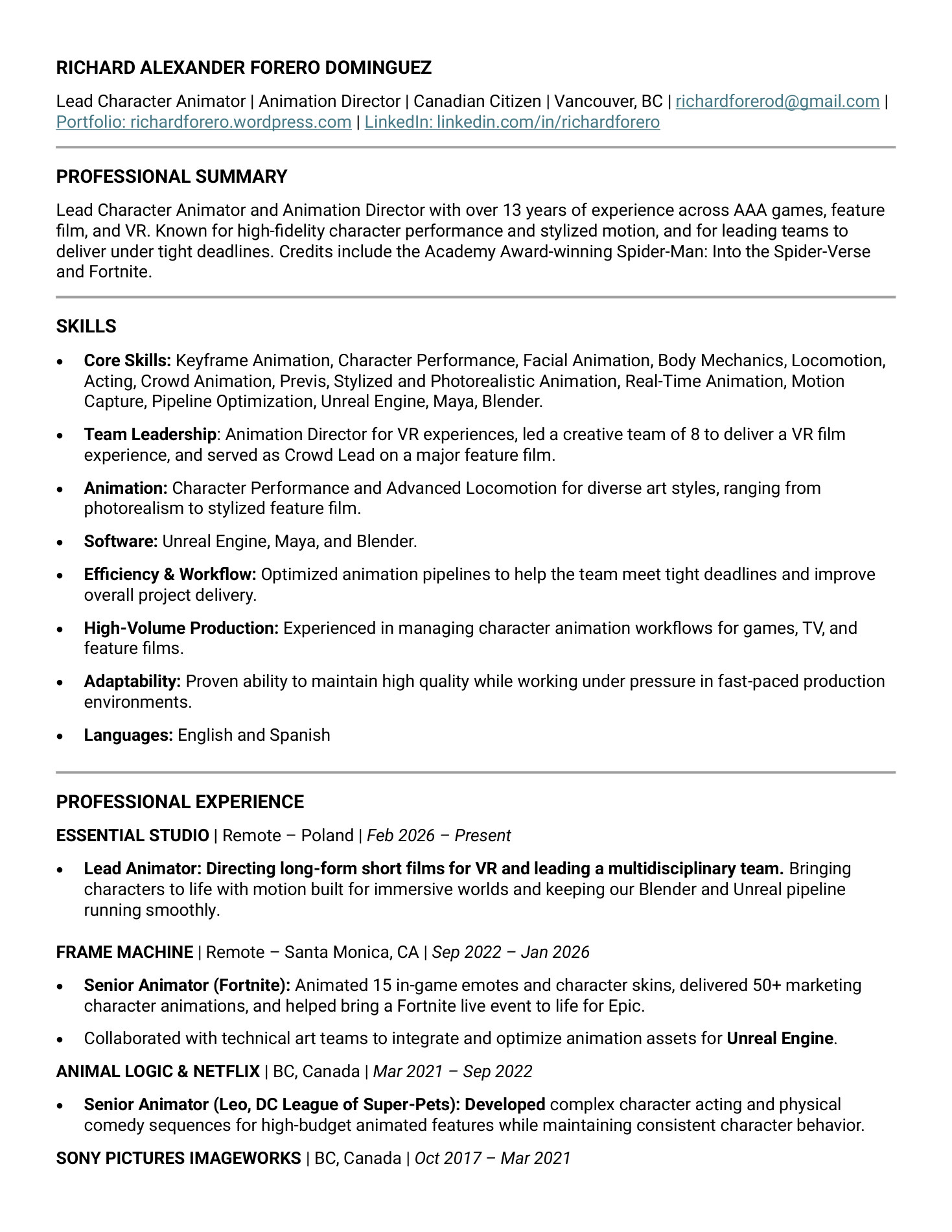 Résumé page 1