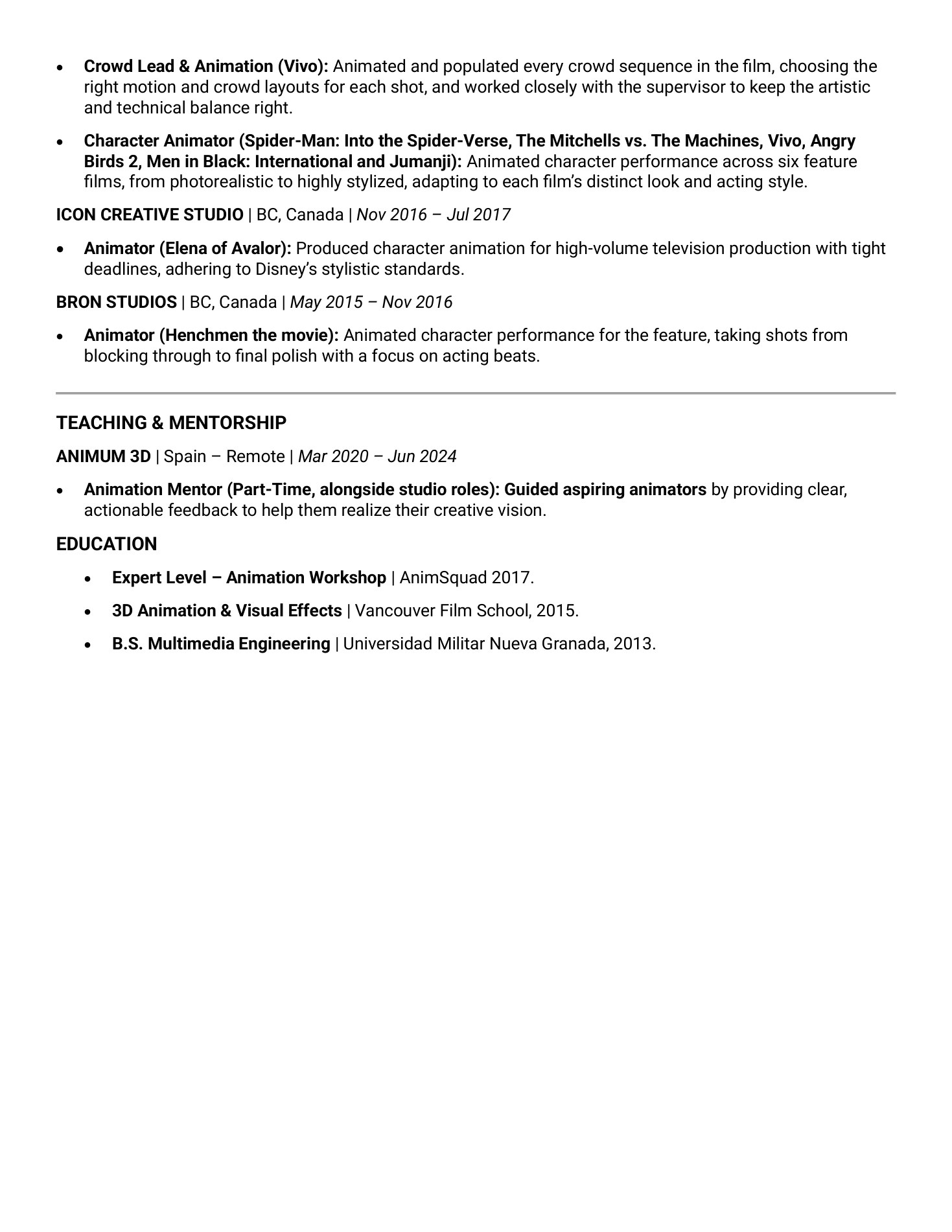 Résumé page 2